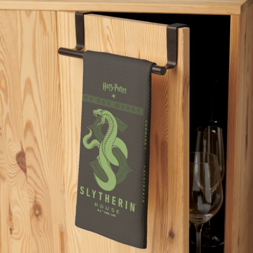 SLYTHERIN House By Any Means Kitchen Towel