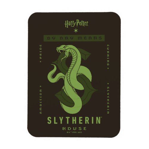 SLYTHERINâ House By Any Means Magnet