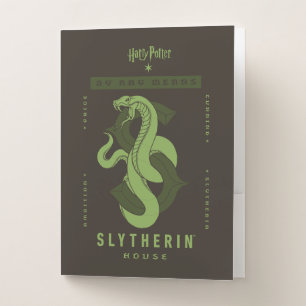 SLYTHERIN™ House By Any Means Pocket Folder