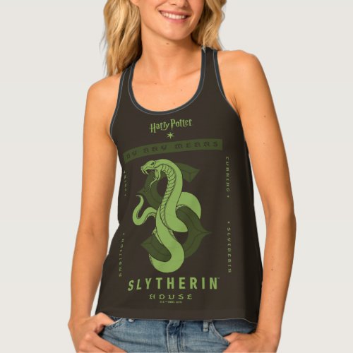 SLYTHERIN House By Any Means Tank Top