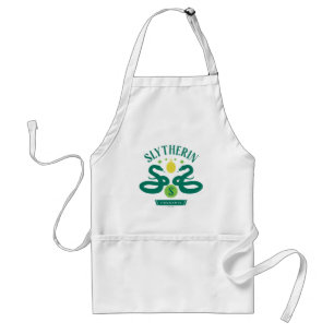 SLYTHERIN™ House Double Snake Locket Graphic Adult Apron