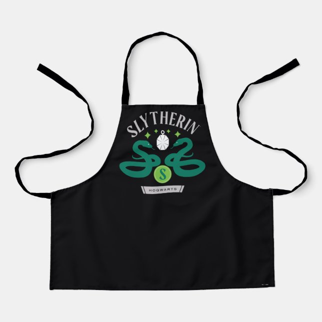 SLYTHERIN™ House Double Snake Locket Graphic Apron (Front)