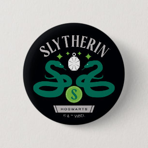 SLYTHERIN™ House Double Snake Locket Graphic Button