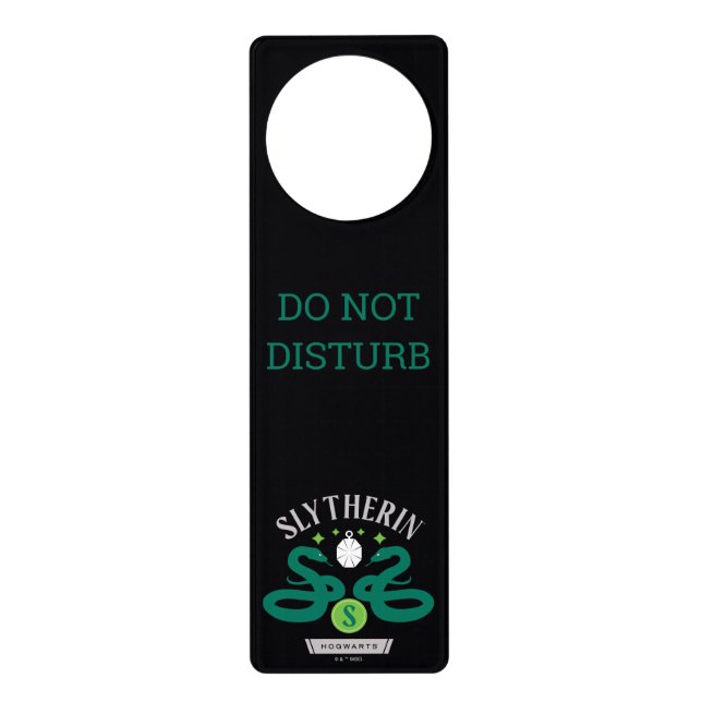 SLYTHERIN™ House Double Snake Locket Graphic Door Hanger (Front)