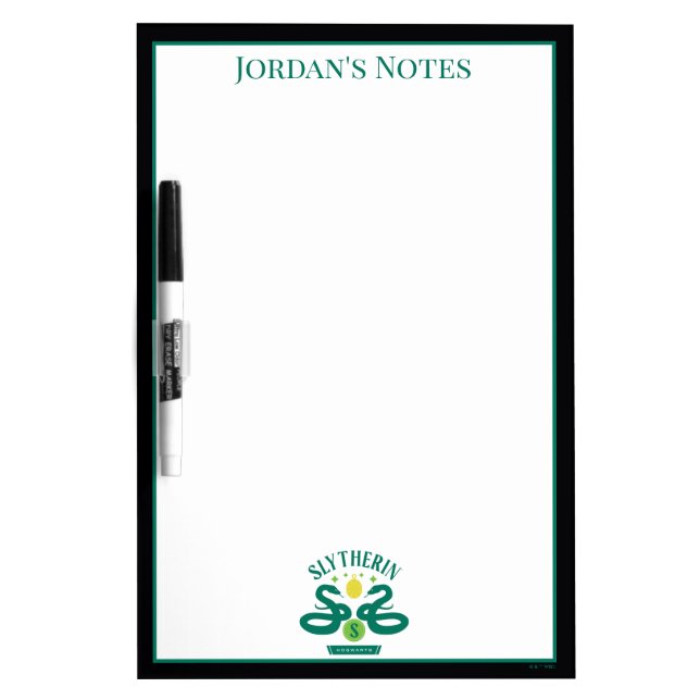 SLYTHERIN™ House Double Snake Locket Graphic Dry Erase Board (Front)