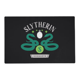 SLYTHERIN™ House Double Snake Locket Graphic Placemat