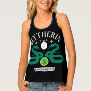 SLYTHERIN™ House Double Snake Locket Graphic Tank Top