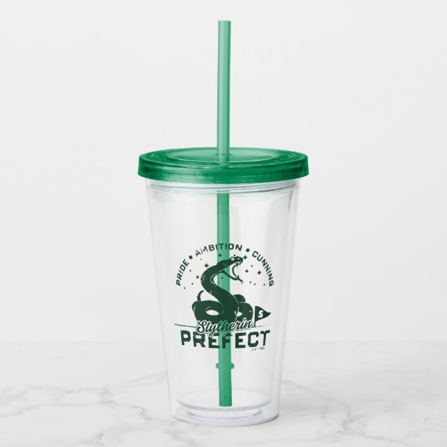 SLYTHERIN™ Prefect Badge Acrylic Tumbler (Front)