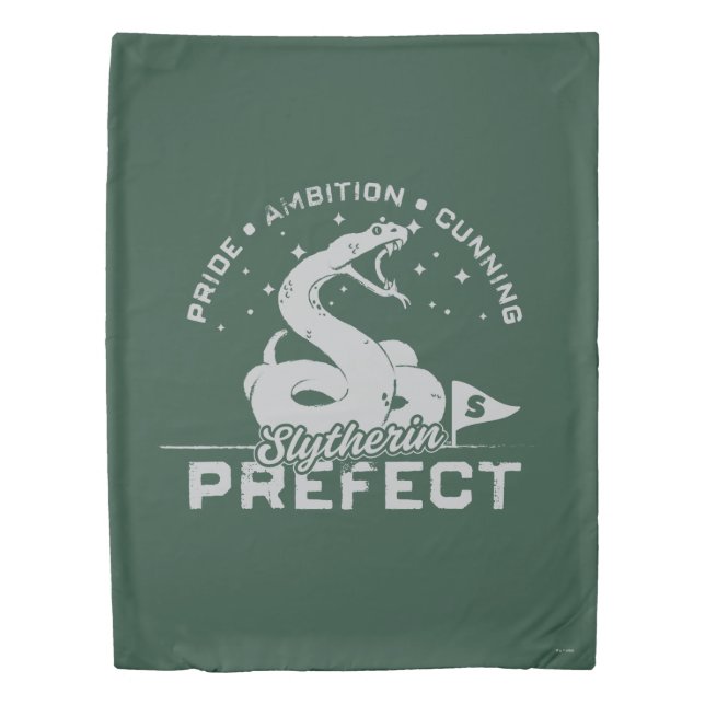 SLYTHERIN™ Prefect Badge Duvet Cover (Front)