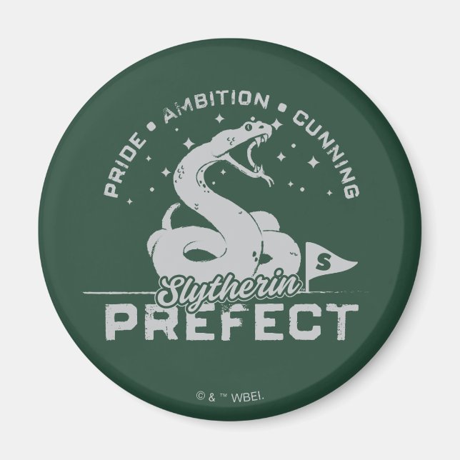 SLYTHERIN™ Prefect Badge Magnet (Front)