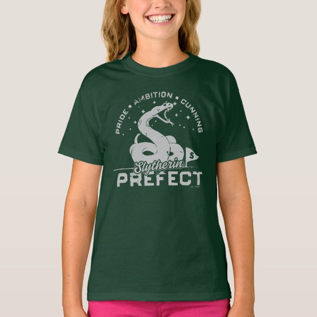 SLYTHERIN™ Prefect Badge T-Shirt (Front)