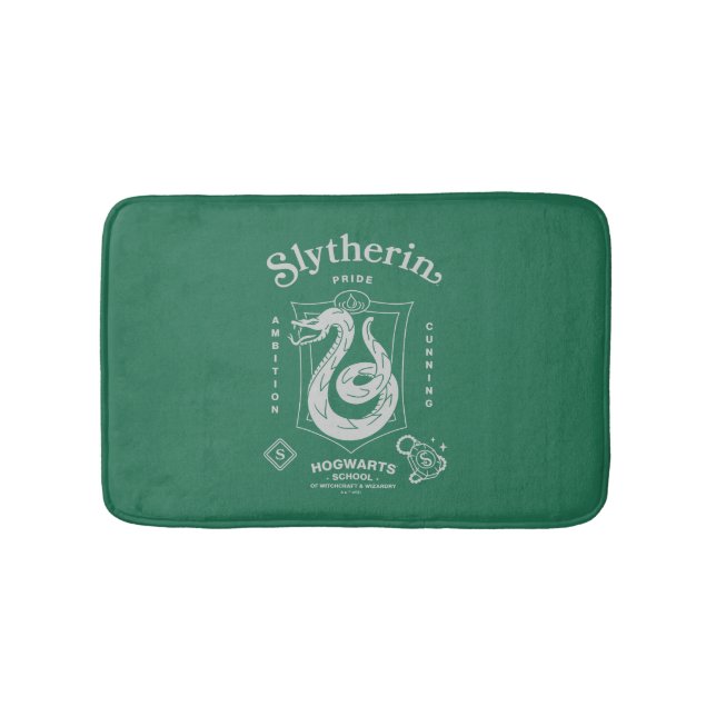 SLYTHERIN™ Pride Ambition Cunning Crest Bath Mat (Front)