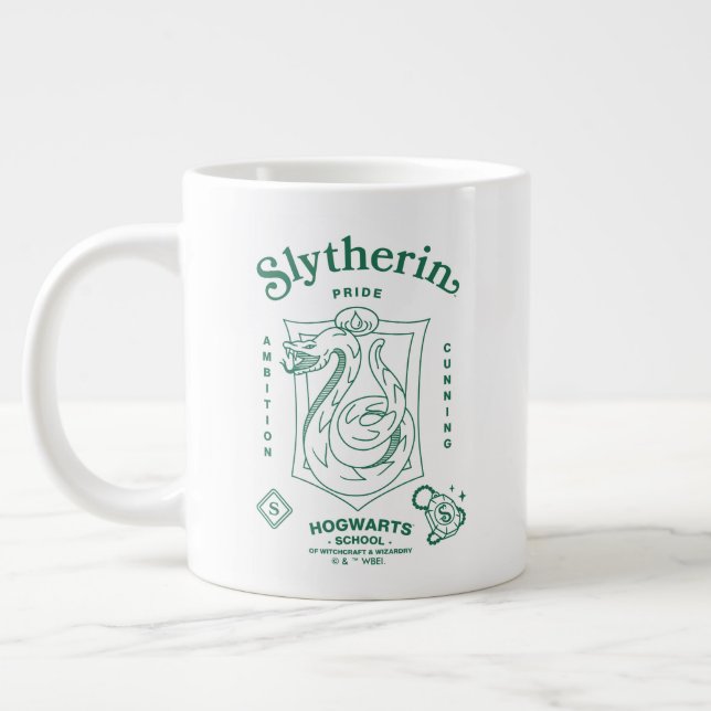 SLYTHERIN™ Pride Ambition Cunning Crest Giant Coffee Mug (Left)