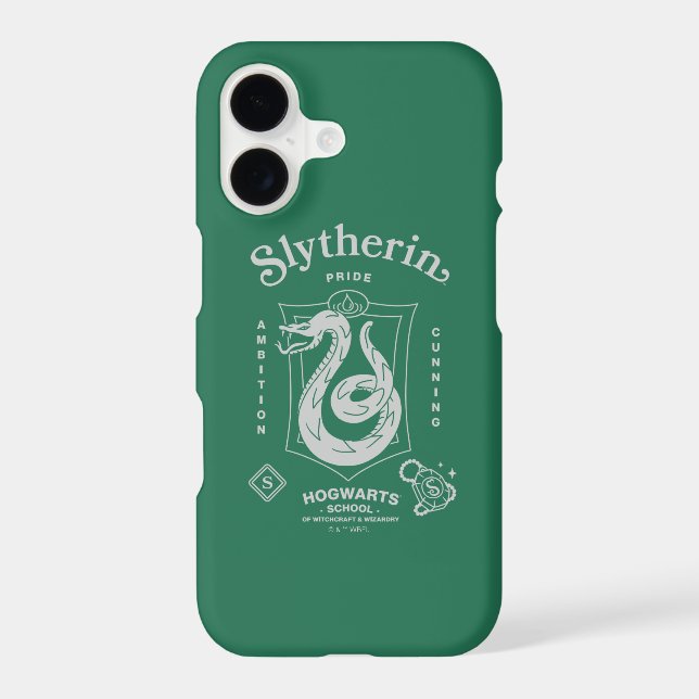 SLYTHERIN™ Pride Ambition Cunning Crest iPhone Case (Back)