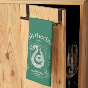 SLYTHERIN™ Pride Ambition Cunning Crest Kitchen Towel