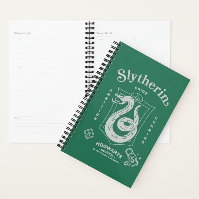 SLYTHERIN™ Pride Ambition Cunning Crest Planner (Display)