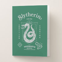SLYTHERIN™ Pride Ambition Cunning Crest Pocket Folder