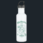 SLYTHERIN™ Pride Ambition Cunning Crest Stainless Steel Water Bottle<br><div class="desc">Show your house pride with this bold Slytherin™ crest design, honoring the ambition and cunning that define this iconic Hogwarts™ house. Featuring the striking serpent coiled within a classic shield, the artwork highlights Slytherin’s core traits — Ambition, Pride, and Cunning — in a clean, vintage-inspired layout. Rendered in signature house...</div>