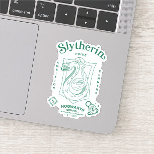 SLYTHERIN™ Pride Ambition Cunning Crest Sticker