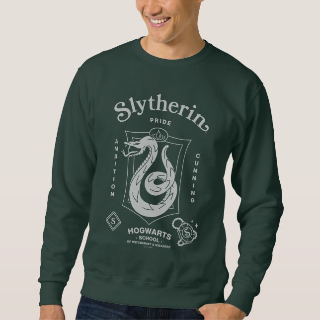 SLYTHERIN™ Pride Ambition Cunning Crest Sweatshirt (Front)