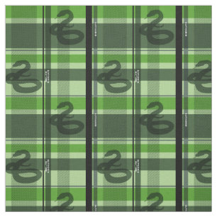 SLYTHERIN™ Tartan Plaid Pattern Fabric