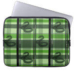 SLYTHERIN™ Tartan Plaid Pattern Laptop Sleeve