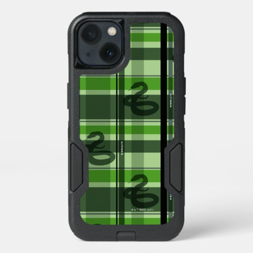 SLYTHERIN Tartan Plaid Pattern iPhone 13 Case