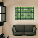 SLYTHERIN™ Tartan Plaid Pattern Rug
