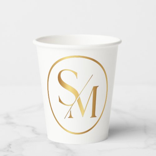 SM Minimal Modern Design Paper Cups