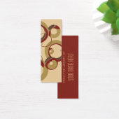 Sm. Modern Bubbles Bookmark - Beige (Desk)