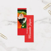 Sm. Scarlet Macaw Red Bookmark (Office)