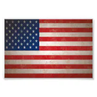 vintage american flag photography