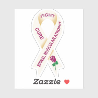 SMA Awareness Ribbon Sticker