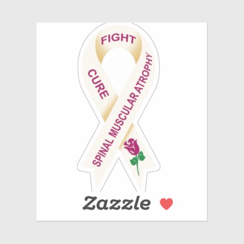 SMA Awareness Ribbon Sticker