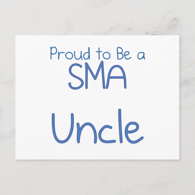 SMA Family - Uncle Postcard (Front)