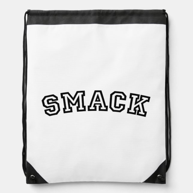 SMACK DRAWSTRING BAG (Front)