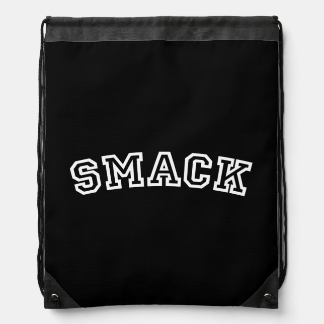 SMACK DRAWSTRING BAG (Front)