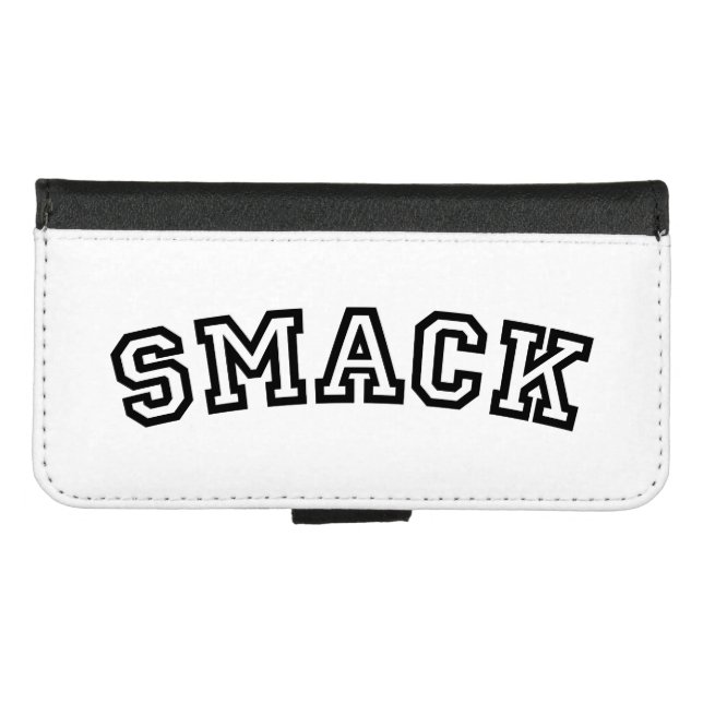 SMACK iPhone WALLET CASE (Front (Horizontal))