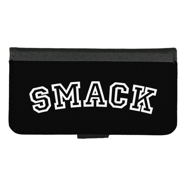 SMACK iPhone WALLET CASE (Front (Horizontal))