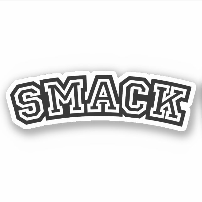 SMACK STICKER (Front)
