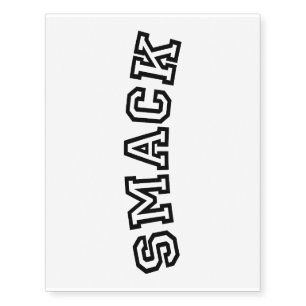 SMACK TEMPORARY TATTOOS