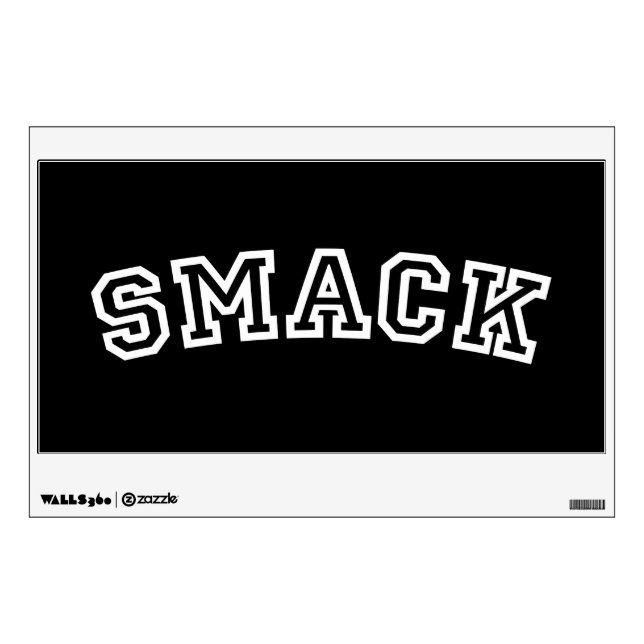 SMACK WALL DECAL (Front)