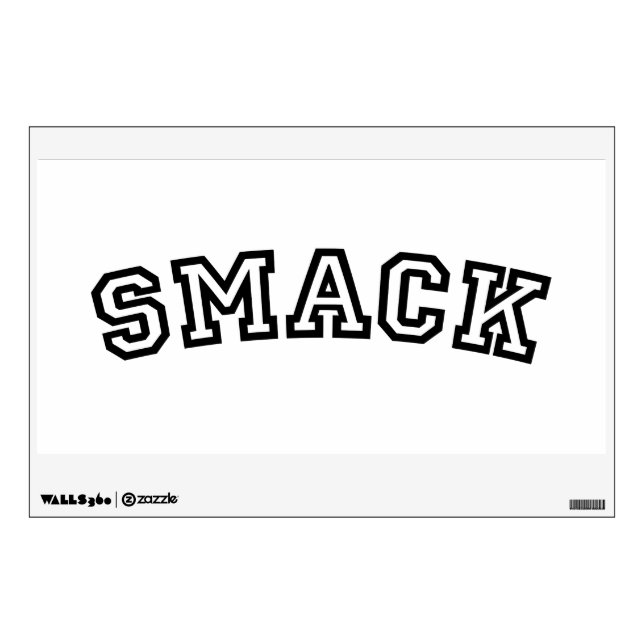 SMACK WALL DECAL (Front)