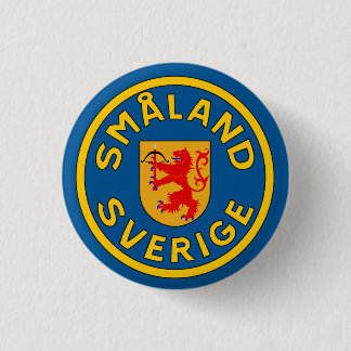 Småland (Sverige) Pinback Button