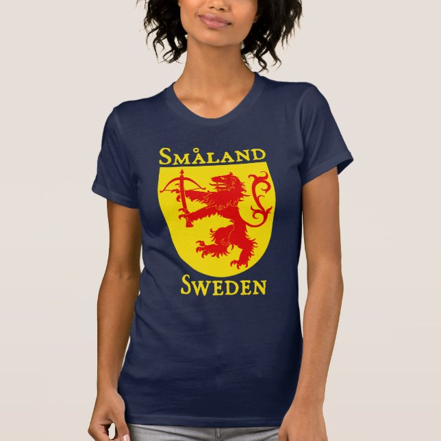 Småland, Sweden (Sverige) T-Shirt (Front)