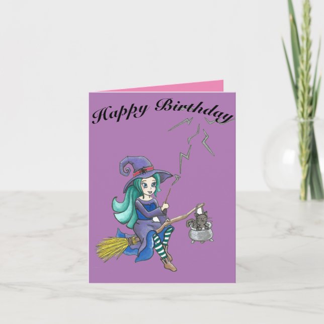 Small, 10.2 cm x 14.2 cm Folded Greeting Card (Front)