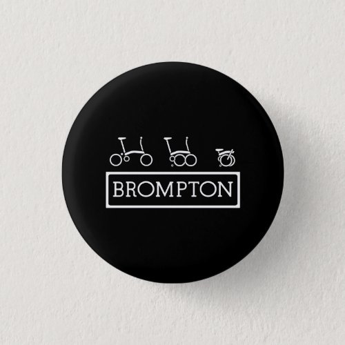 Small 32 cm 125 Round Brompton Bicycle Badge Button
