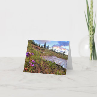 Small, 4" x 5.6" Folded Note Card