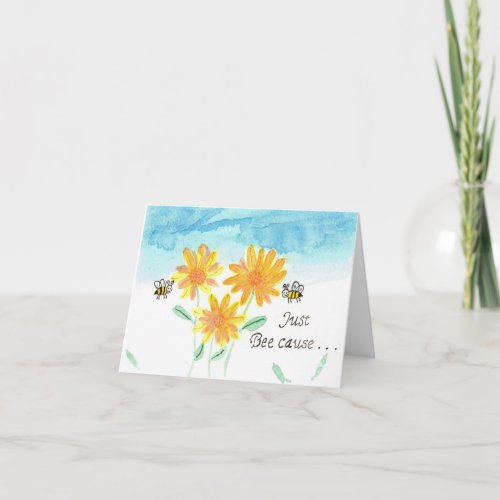 Small 4 x 56 Folded Note Card