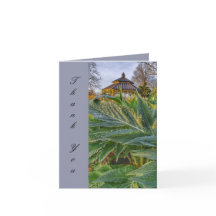 Small, 4" x 5.6" Folded Thank You Card